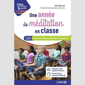 Une annee de meditation en classe