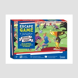 Escape game junior mission foot