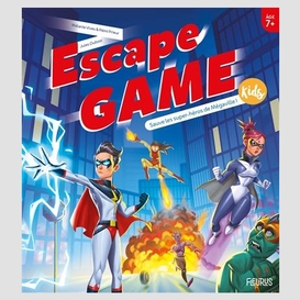Escape game kids-sauve les super-heros