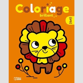 Lion - coloriage brillant