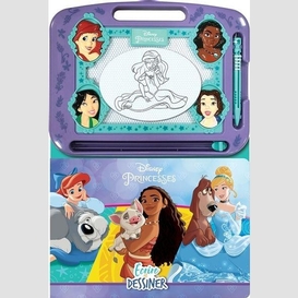 Disney princesses - ecrire et dessiner