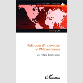Politiques d'innovation et pme en france