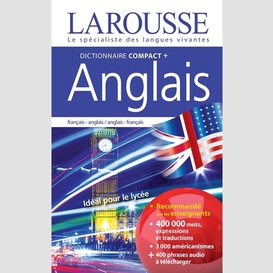 Dictionnaire larousse compat + - anglais
