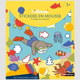 Tchoupi - stickers en mousse