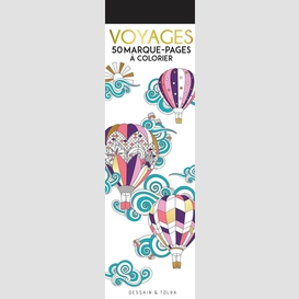 Voyages 50 marque-pages