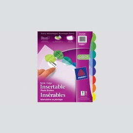 Avery index inserables style edge 8 ongl