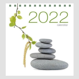 Calendrier de table harmonies zen 2022