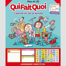 Max et lili qui fait quoi calendrier de