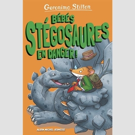Bebes stegosaures en danger