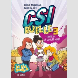 Csi ruelle 3 l'enigme de la voiture noir