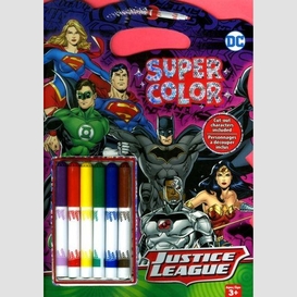 Justice league super color 3+