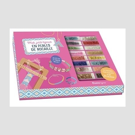 Coffret en perles de rocaille