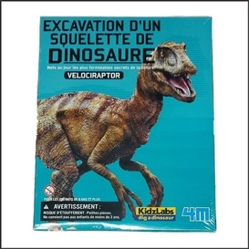 Creuse et trouve ton velociraptor