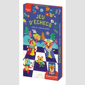 Coffret jeu d'echecs