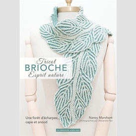 Tricot brioche esprit nature