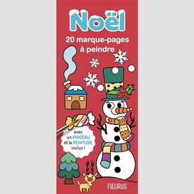 Noel -20 marque-pages a peindre