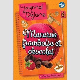 Macaron framboise et chocolat