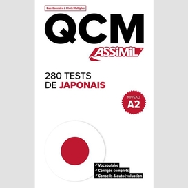 280 tests de japonais niveau a2