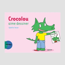 Crocolou aime dessiner