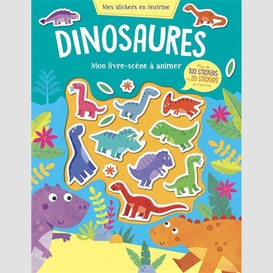 Dinosaures mon livre-scene a animer