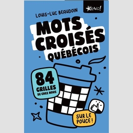 Mots croises quebecois