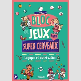 Mon bloc de jeux pour super-cerveaux log