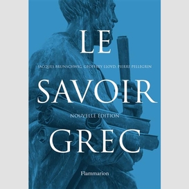 Savoir grec dictionnaire critique