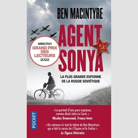 Agent sonya la plus grande espionne