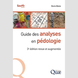 Guide des analyses en pedologie