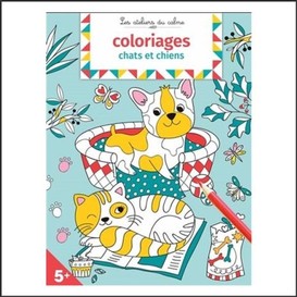 Coloriages chats et chiens