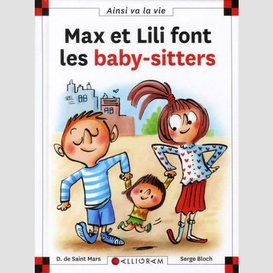 Max et lili font les baby-sitters