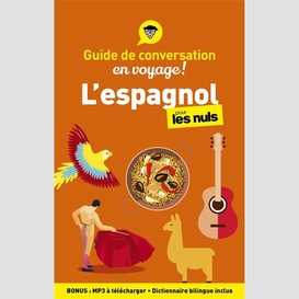 Guide de conversation en voyage espagnol