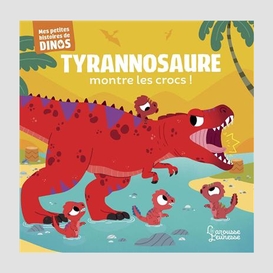 Tyrannosaure montre les crocs