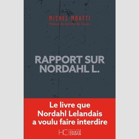 Rapport sur nordahl l.