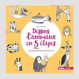 Dessins d'animaux en 5 etapes