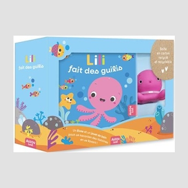 Lili fait des guilis (coffret livre bain