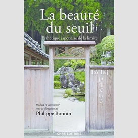 Beaute du seuil esthetique japonaise (la