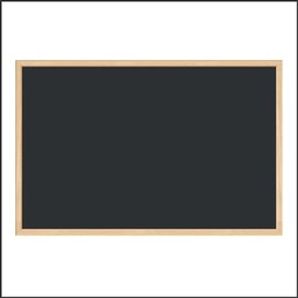 Tableau noir u brands 36 x 24 po