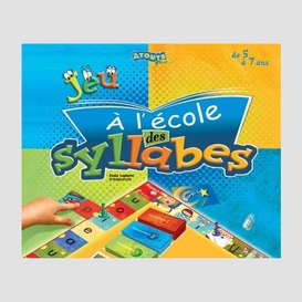 Jeu a l'ecole de syllabes