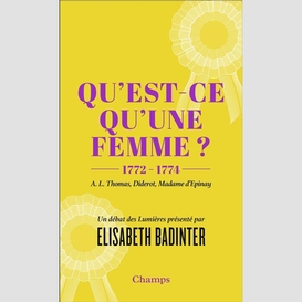 Qu'est ce qu'une femme