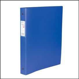 Cartable 1.5po flexible bleu
