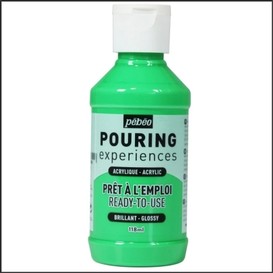 Acrylique vert pale pouring 118ml