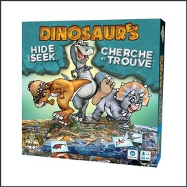 Cherche et trouve - dinosaures