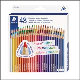 48/bte crayon coul triangulaire