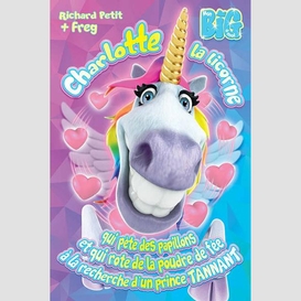 Charlotte la licorne qui pete des papill