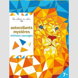 Autocollants mysteres animaux sauvages