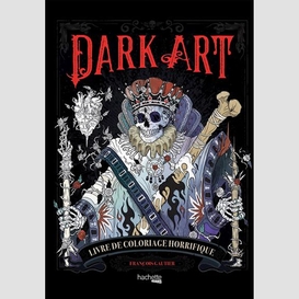 Dark art livre de coloriage horrifique