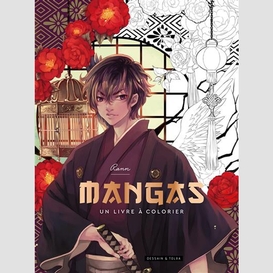 Mangas un livre a colorier