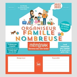 Organiseur famille nombreuse memoniak