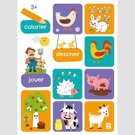 Colorier dessiner jouer 3 ans